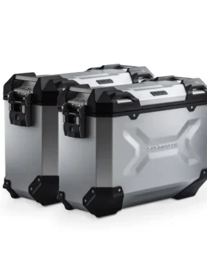 SW-Motech TRAX ADV Alukoffer-System Silbern 37/37l passt für Suzuki DL1000/ Kawasaki KLV1000 Kracherpreis