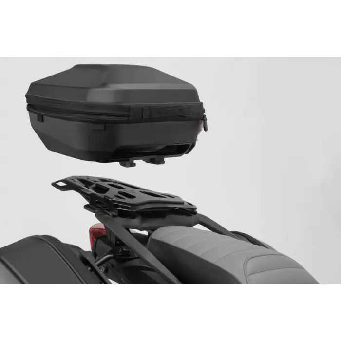 SW-Motech URBAN ABS Topcase-System Schwarz passt für Moto Guzzi V85 TT(19-23) Günstig