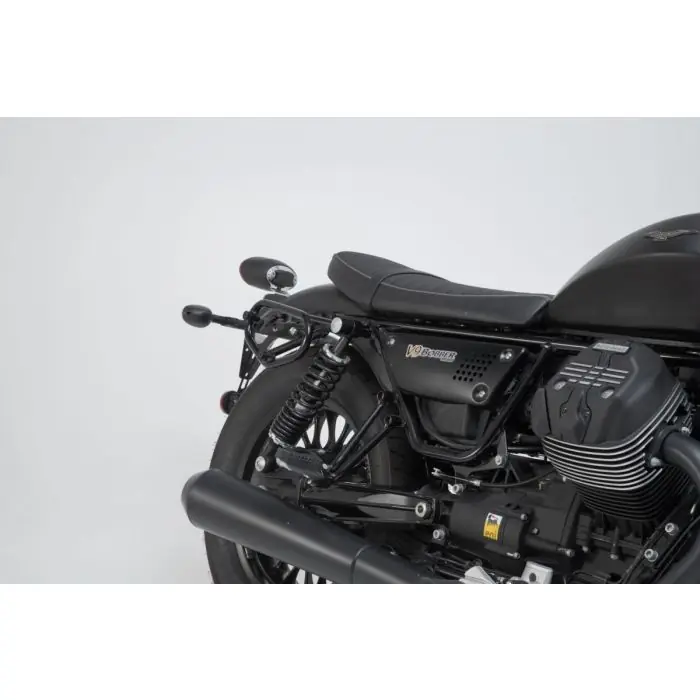 SW-Motech SLC Seitenträger rechts passt für Moto Guzzi V9 Roamer/Bobber(15-) Versand Am Gleichen Tag