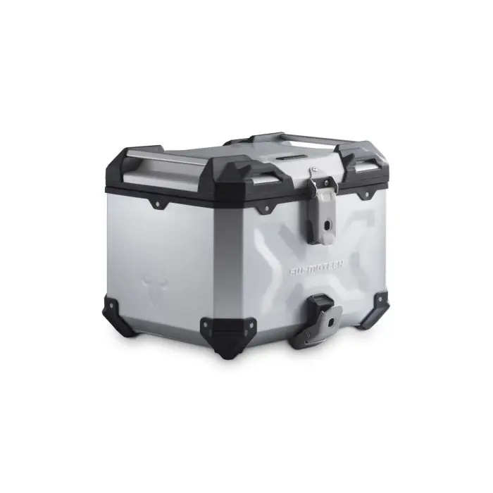 SW-Motech TRAX ADV Topcase-System Silbern passt für Suzuki V-Strom 650/1000/1050 Zertifiziert