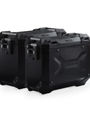SW-Motech TRAX ADV Alukoffer-System Schwarz 45/37l passt für Triumph Tiger 1200 Rally Pro/GT/GT Pro Rabatt