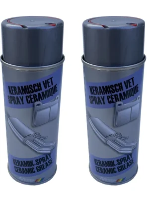 2x Keramikspray Keramikpaste Bremse Auspuff Montage Spray 400ml Neue Kollektion