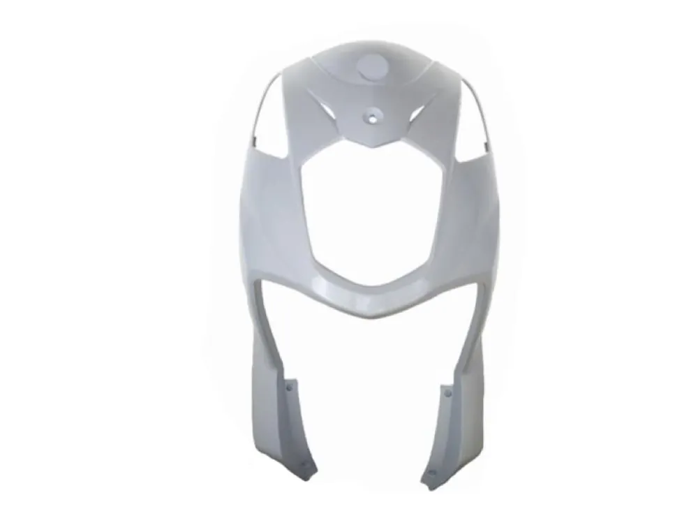 Garantierte Lieferung Frontverkleidung Vorne Weiss für Sym Orbit 2 II, X-Pro 50 125