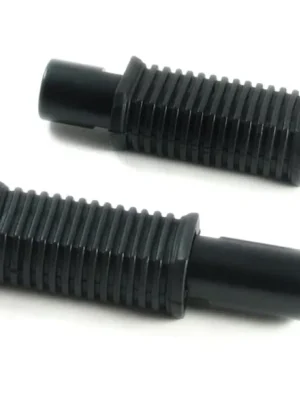 Aktuell Fussrasten Satz Links Rechts Schwarz für Honda Wallaroo PK 50