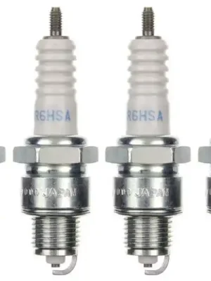 4x Zündkerze BPR6HSA Zündkerzen Set 4 Stück für Motorrad / Roller / Scooter Must-Have