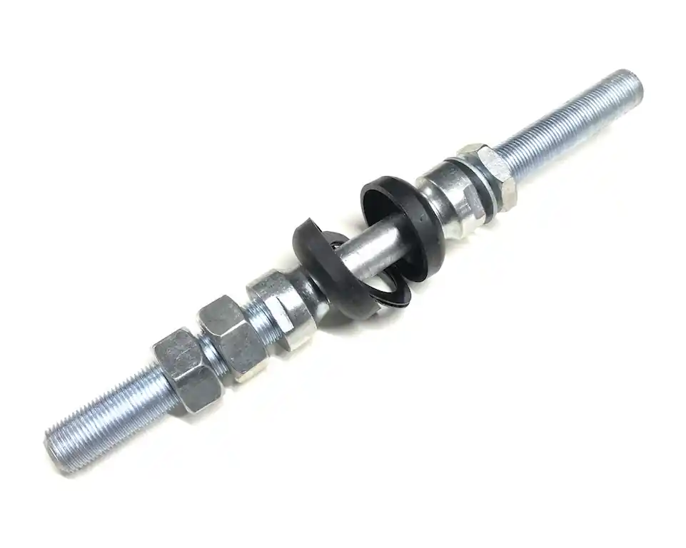 Hinterrad Achse 12mm komplett mit Konus Lagerschalen für Puch Maxi Meistverkauft