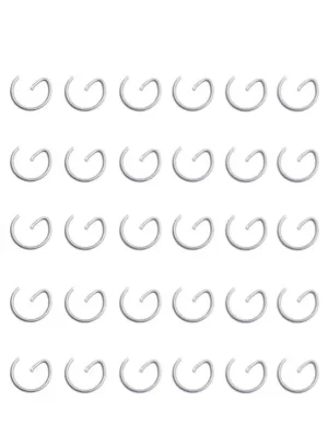 50x Kolbenclips Set 10mm Kolben Bolzen Clip für Piaggio Peugeot Yamaha Roller Knallerangebot