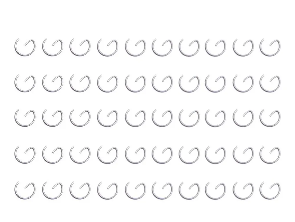 50x Kolbenclips Set 10mm Kolben Bolzen Clip für Piaggio Peugeot Yamaha Roller Knallerangebot