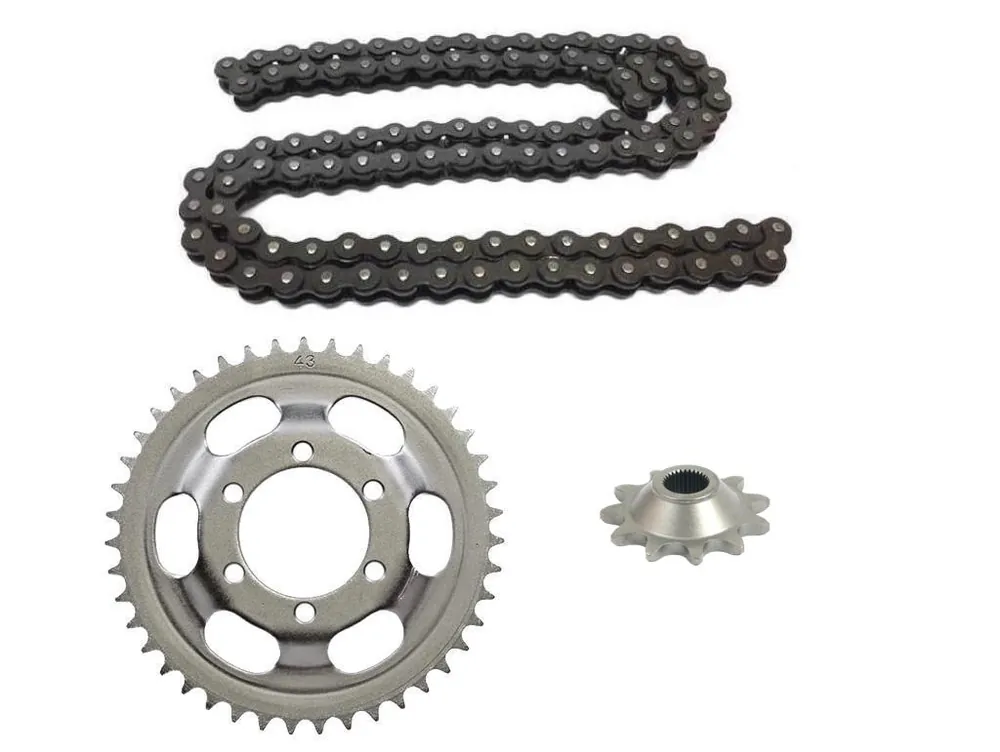 Kettensatz Kette 415 Kettenrad 38 Ritzel 13 für Zündapp Hai CS CX ZD ZL ZS ZE ZX Heißes Angebot
