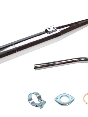 28mm Auspuff Flansch Krümmer Set für Kreidler Florett K54 LF RM RMC Markenprodukt