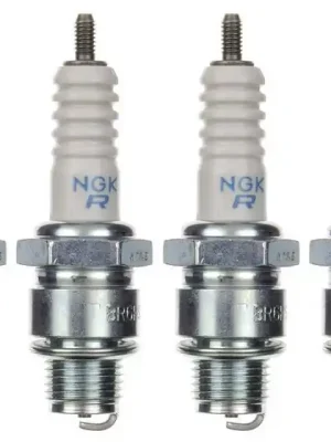 4x Zündkerze NGK BR6HS für Motorrad Sichere Zahlung
