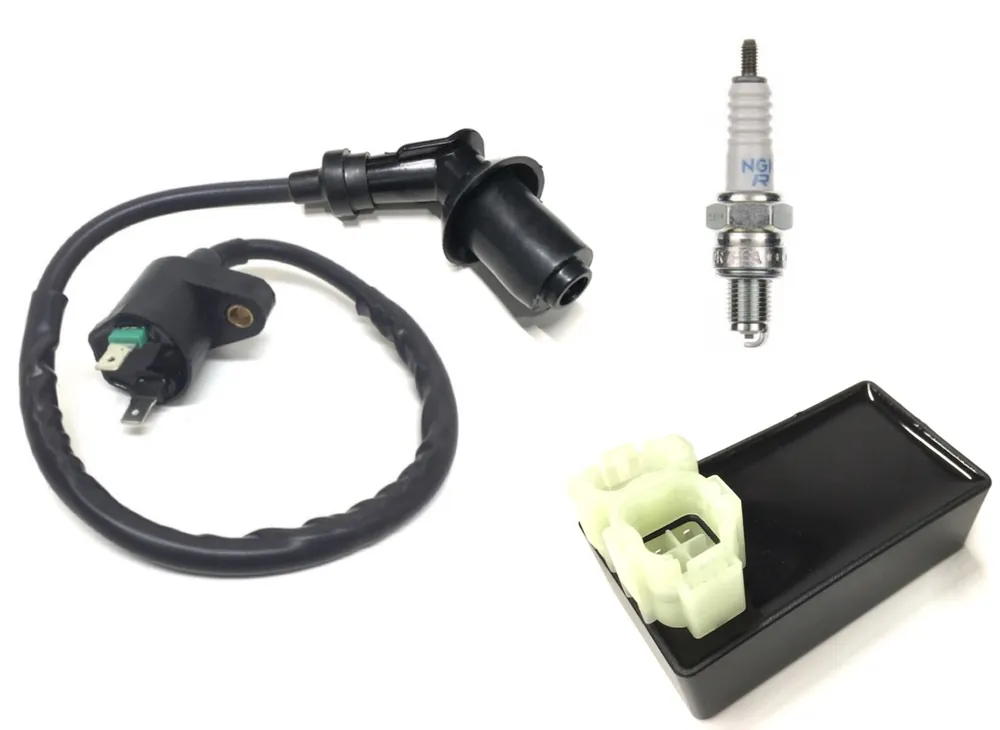Billig Zündspule Zündkerze Zündkerzenstecker CDI für Peugeot Speedfight 3 50 (4-Takt)