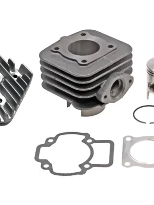 50ccm Zylinder Zylinderkopf Zündkerze BR9ES Set für Piaggio TPH NRG Zip Vespa Preisreduziert