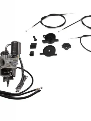 12mm Vergaser + Gaszug Set für Gilera Runner Piaggio NRG MC2 MC3 Power TPH Zip Super-Preis