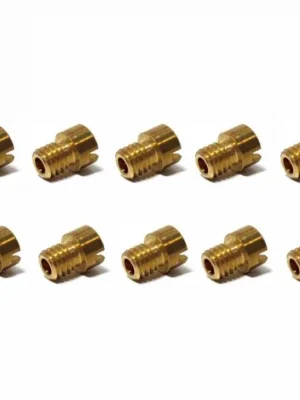 10x Hauptdüsen Set 50–68 M3,5 für Bing Vergaser Zündapp Hercules Kreidler Puch Sale