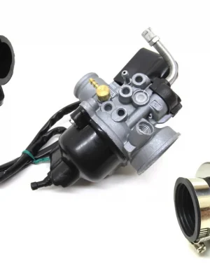 17,5mm Tuning Vergaser Kit inkl. Ansaugstutzen Luftfilter für Piaggio, Gilera Preis Gesenkt