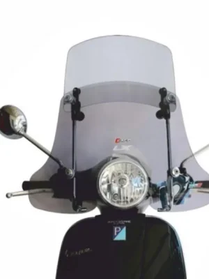 Windschild Windschutzscheibe Twin-Screen für Piaggio Vespa LX 50 125 150 Sichere Zahlung