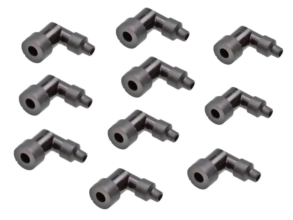 10x Zündkerzenstecker wie LZFH 90° abgewinkelt Roller, Scooter, Mofa, Moped Saisonangebot