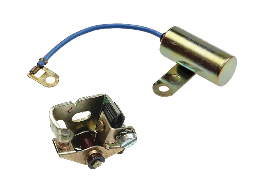 Top-Seller Kondensator und Unterbrecher für Peugeot 102 103 Zündung 14,5x35,5 mm