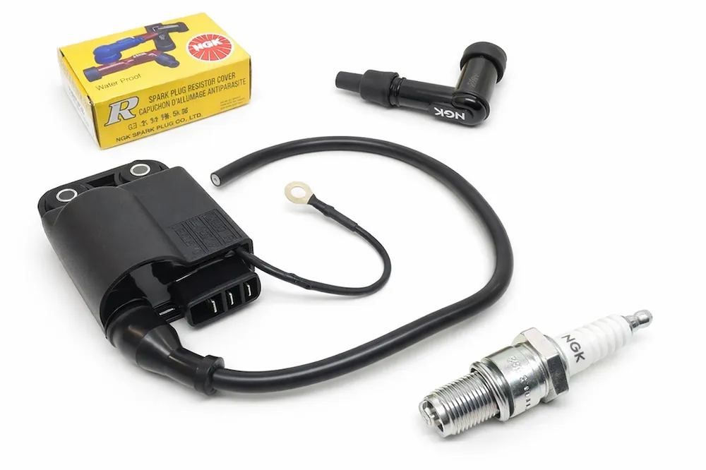 CDI + Zündspule + Zündkerze Set passend für Piaggio Zip 2 SP Base Fast Rider SSL 25 50 Garantierte Lieferung