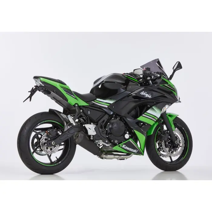 Meistverkauft SHARK DSX-7 Komplettanlage (2-1) schwarz-matt EG-BE passt für KAWASAKI Ninja 650(21-22)/Z650(21-22)/Z650 RS(22-23)