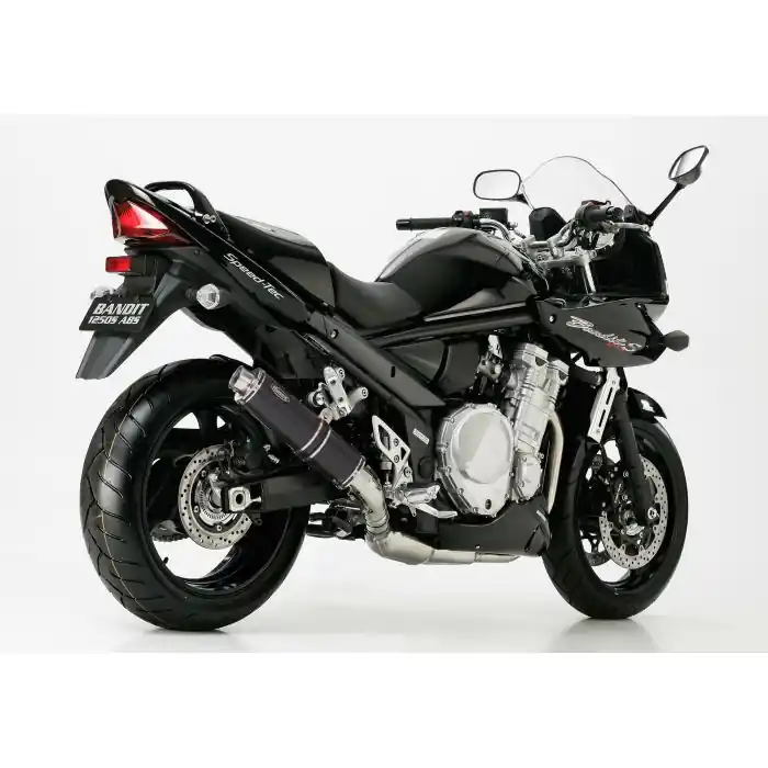 Bestpreis HURRIC Supersport Auspuff schwarz EG-BE passt für SUZUKI GSF 1200 Bandit(96-00)/GSF 1200 Bandit(01-03)/GSF 1200 Bandit S(96-00)/GSF 1200 Bandit S(01-03)