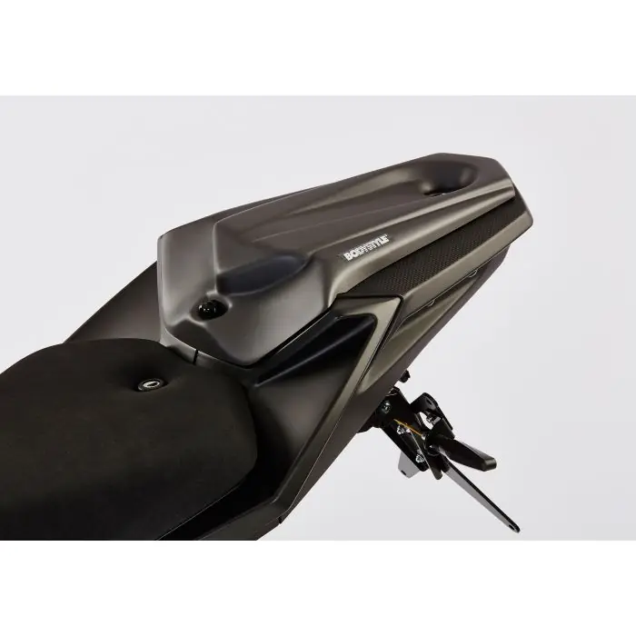 BODYSTYLE Sportsline Sitzkeil Mat Light Grey Metallic4, MLNM/Vivid Yellowish Red Solid6, VYRS6 ABE passt für YAMAHA MT-125(19-19) Kracherpreis
