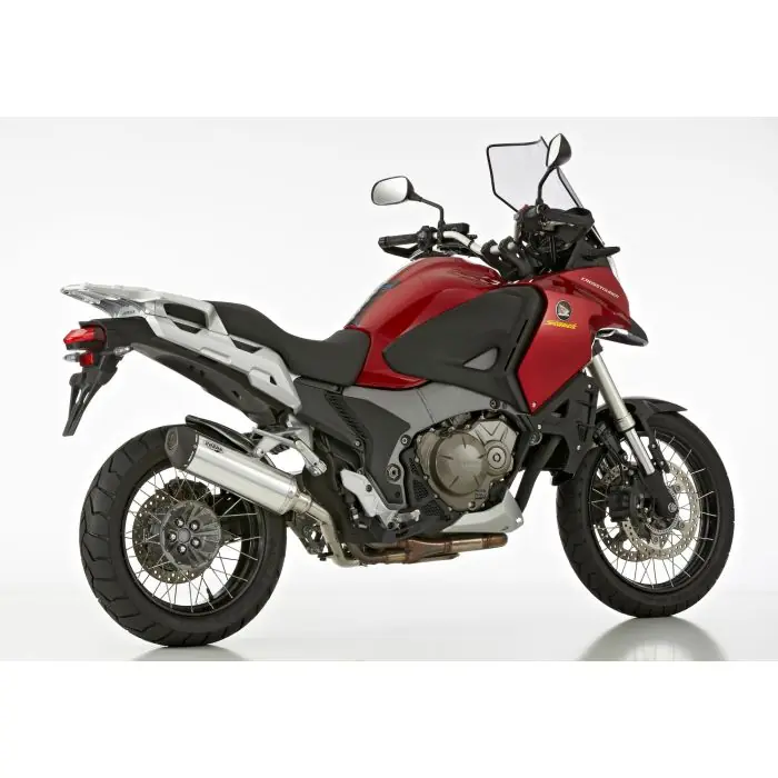 SHARK DSX-5 Auspuff silber EG-BE passt für HONDA VFR1200X Crosstourer(12-15) Preisreduziert