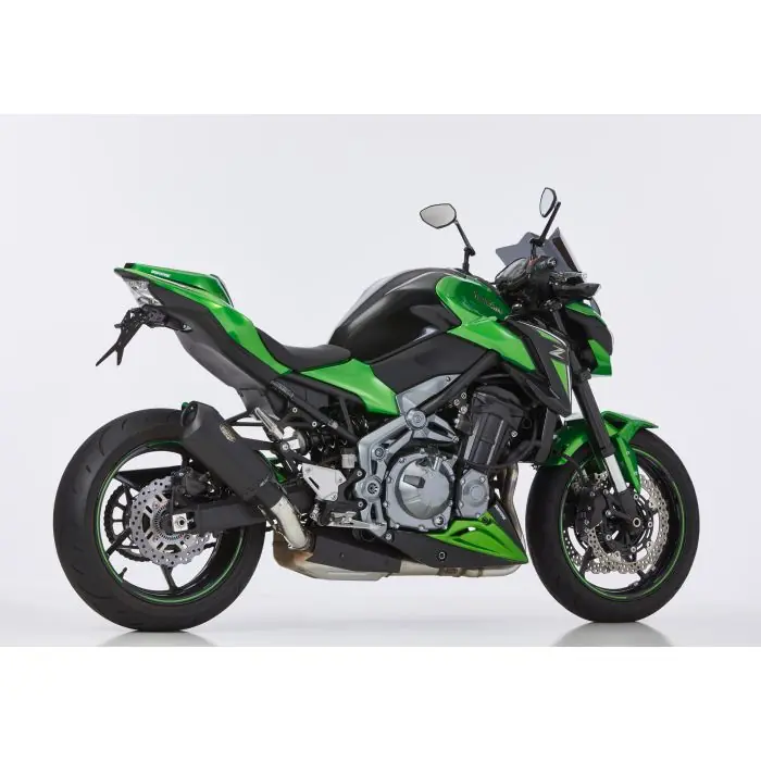 SHARK DSX-10 Auspuff Short schwarz-matt EG-BE passt für KAWASAKI Z900(20-24) Nur Für Kurze Zeit