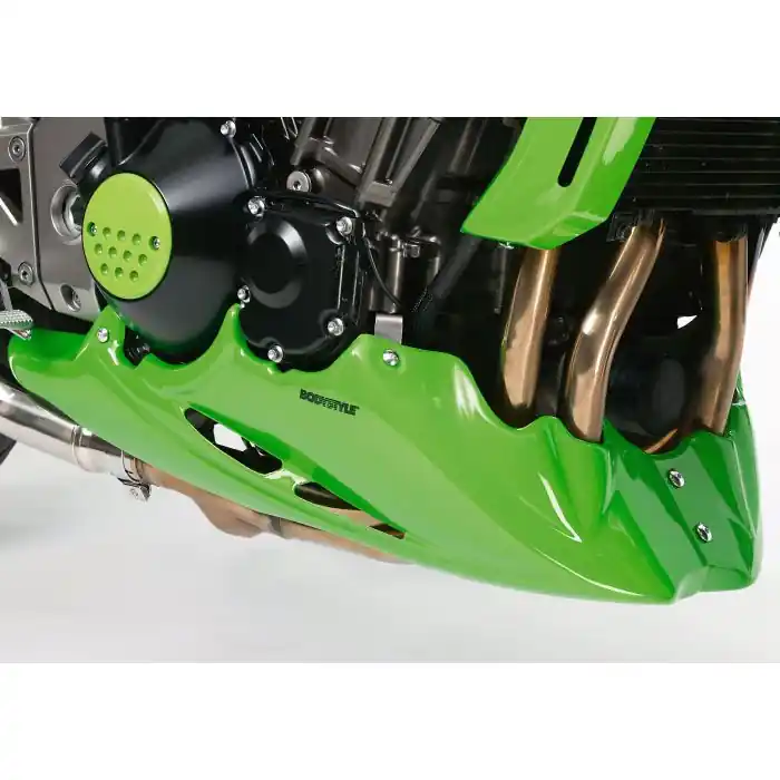 Wochenendangebot BODYSTYLE Sportsline Bugspoiler grün Lime Green, 7F ABE passt für KAWASAKI Z1000(03-04)