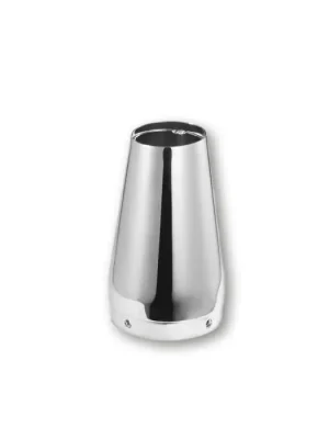 Preisknaller IRONHEAD Endkappe Conical, Chrom, Dämpfer mit D88mm (Stück)
