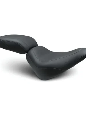 Mustang WideTripper Sozius Sitz Pad Schwarz f. Harley-Davidson Street Bob 18-21 Beliebt