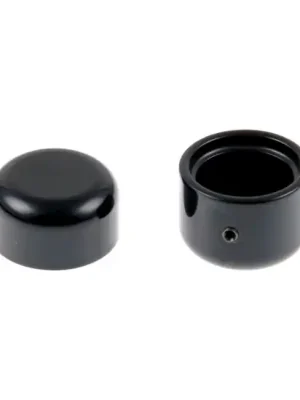Sichere Zahlung Cultwerk Achscover Schwarz vorne für Harley-Davidson Forty Eight 16-21