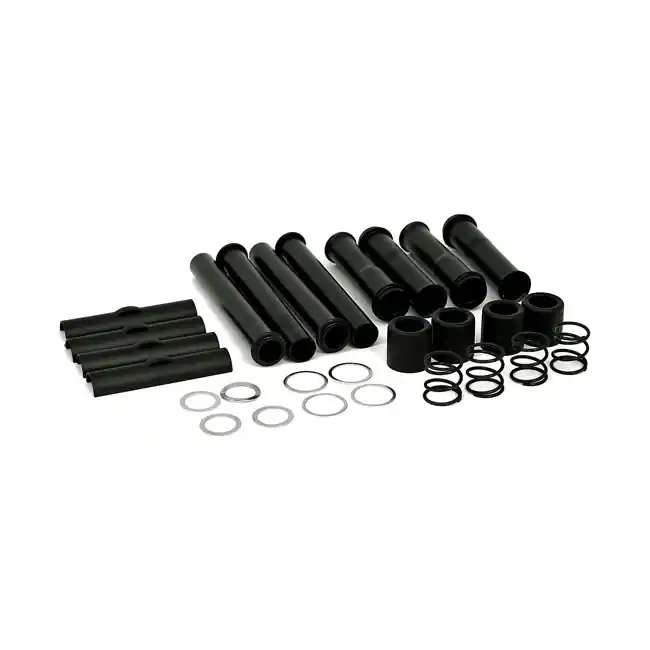 Pushrod Stößel Cover, Schwarz, für Harley-Davidson Evolution 84-99 Expressversand