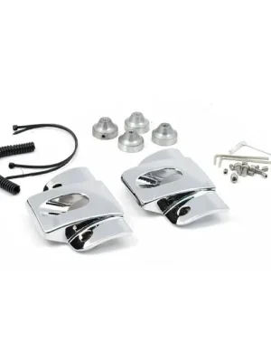 Versand Am Gleichen Tag Zündkerzen-Cover Smooth, Chrom, für Harley-Davidson Twin Cam EFI 99-17