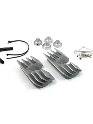 Top-Seller Zündkerzen-Cover Finned, Silber, für Harley-Davidson Twin Cam EFI 99-17