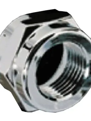 Saisonangebot Benzintankadapter M22 auf 3/8, Chrom, f. Harley-Davidson
