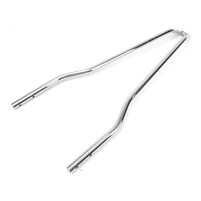 Echt Westland SissyBar H= 23,2", B=18cm-22cm, Chrom, für Harley-Davidson