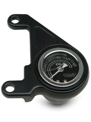 Arlen Ness Öldruckmesser Radius, 60PSI, f. Harley-Davidson Twin Cam 99-17 Mega-Angebot
