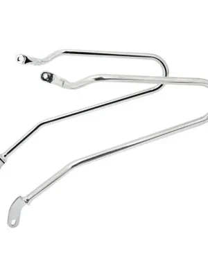 Motone Satteltaschehalter 1 Paar, poliert, f. Triumph Bonneville Bobber Kracherpreis