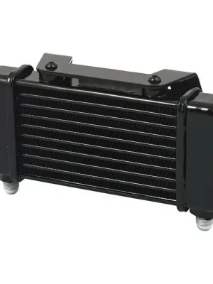 Jagg Ölkühler 10-Row, mit Theromstat, Schwarz, für Harley-Davidson Touring 09-16 Expressversand