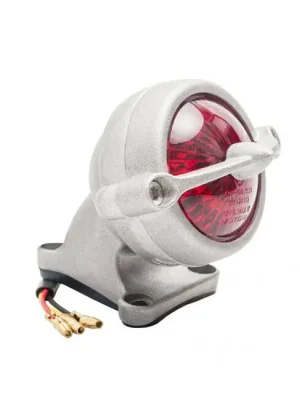 Motone Rücklicht Bel Air mit Halter, gussrau, LED, für Harley-Davidson mit TÜV! Mega-Angebot