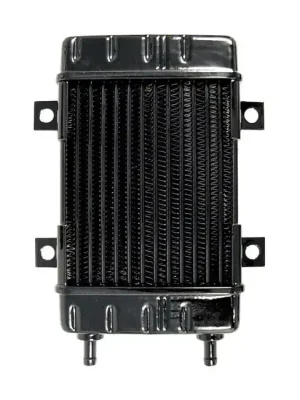 Zertifiziert Jagg Ölkühler 10-Row Vertikal, Slimeline 5500 Serie, für Harley-Davidson