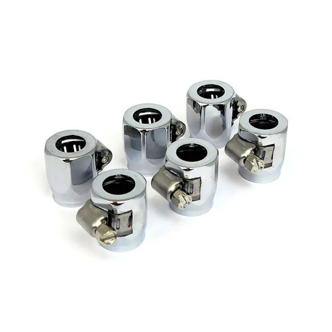 1 Schlauchschelle, Econ-O-Fit, Chrom, 5/16 - 3/8", f. Harley Davidson Abverkauf