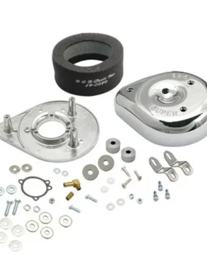 Garantierte Lieferung S&S Luftfilter Teardrop Chrom f. Harley - Davidson Evo 84-92 u. XL S&S Super E/G