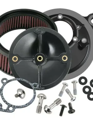 Preisreduziert S&S Super Stock Stealth Luftfilter f. Harley - Davidson BT Evo 93-99 Keihin CV
