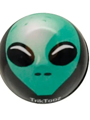 Trik Topz Ventilkappen, Alien Grün, für Harley - Davidson Mega-Angebot