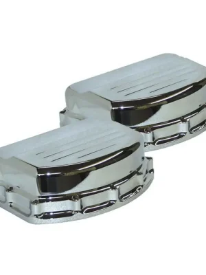 Versand Am Gleichen Tag Paughco Panhead Rockerboxen Billet Alu Chrom, für Harley-Davidson 48-65