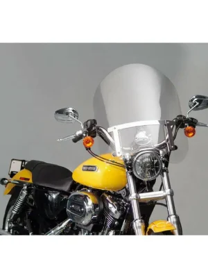 Sonderangebot National Cycles Dakota Windshield 20,5" klar f. Harley-Davidson mit Narrow Glide