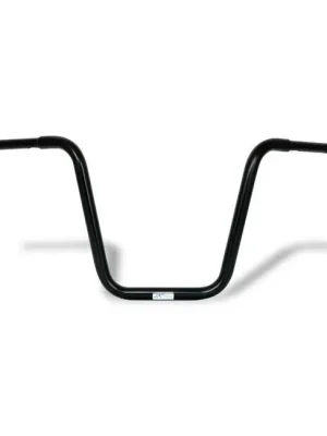 Zertifiziert Fehling Apehanger 40cm hoch, 1 1/4", Schwarz f. Harley-Davidson m. E-Gas m. TÜV!